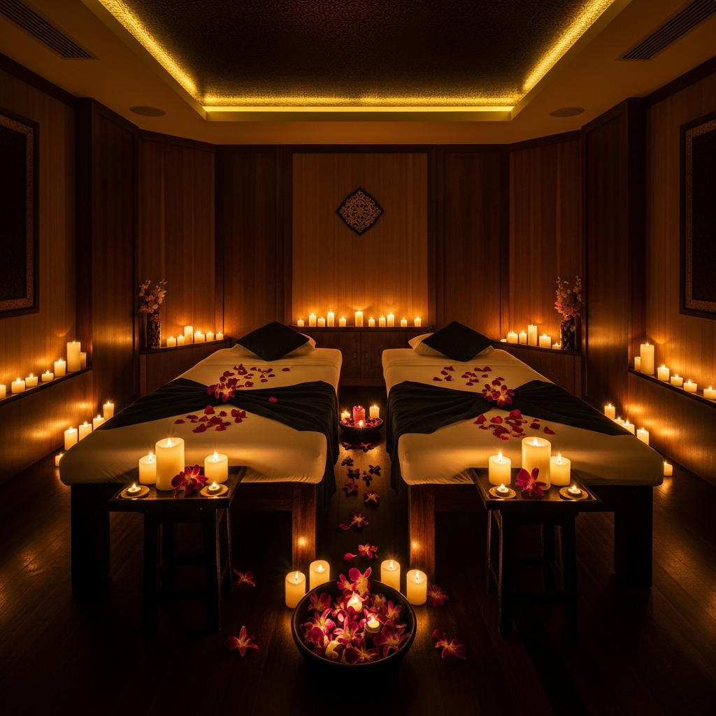 Couple spa experience at Sage Wellness